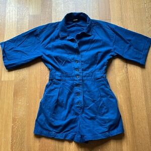 Rachel Comey - blue shorts jumpsuit